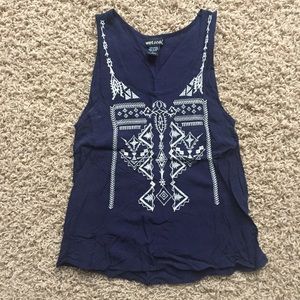 Wet Seal Embroidered Tank